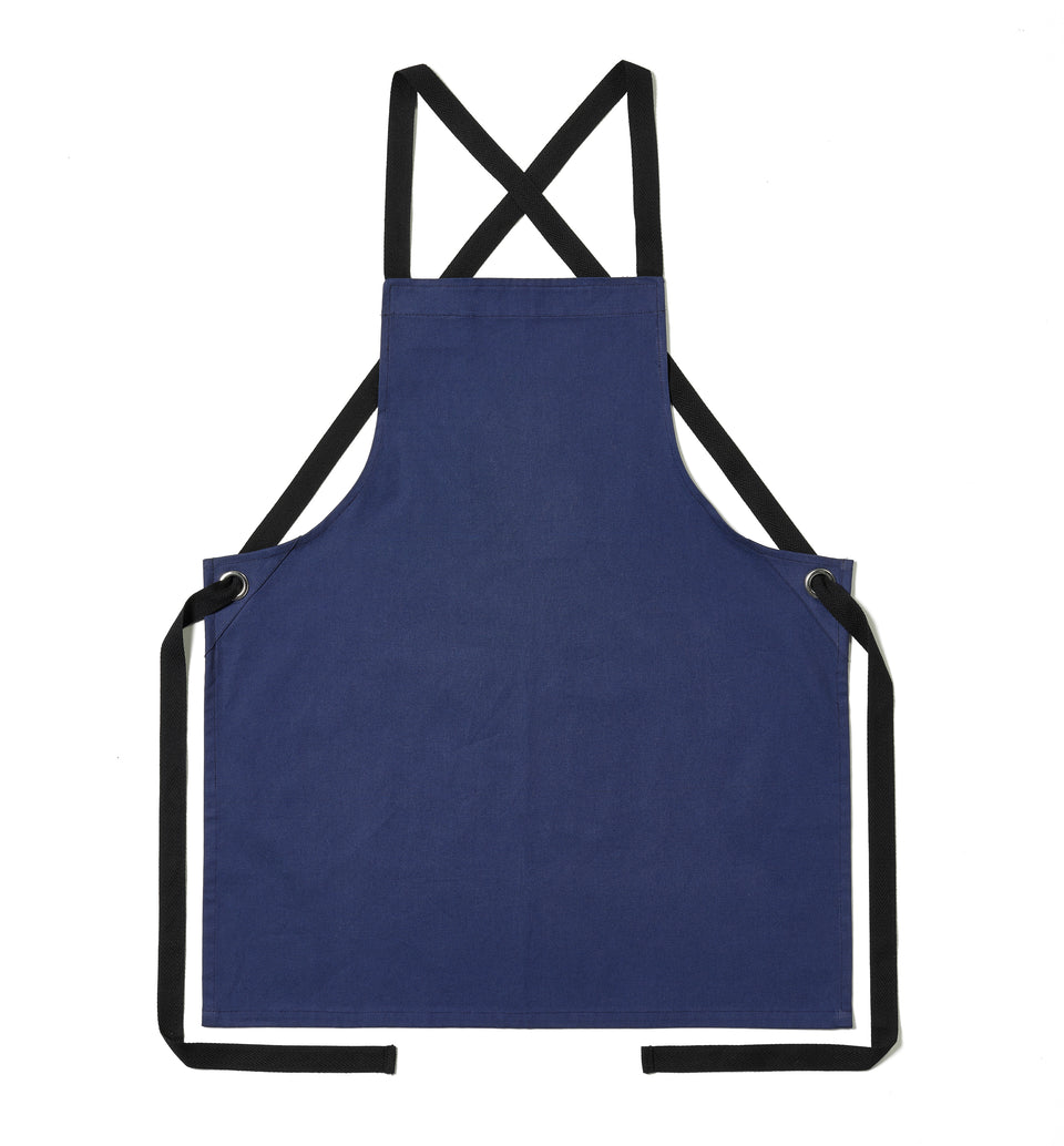 Bib Apron with Cross Back