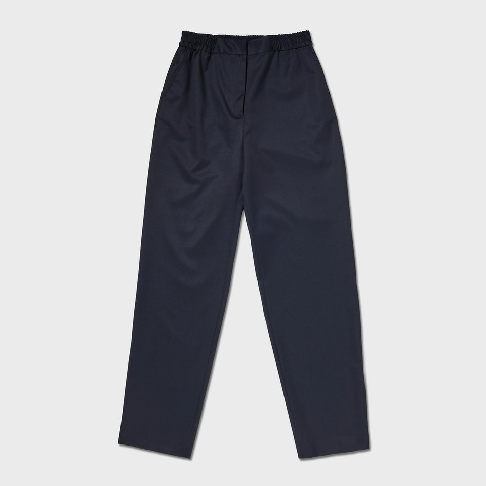 Female Straight Leg Formal Elasticated Waist Trouser