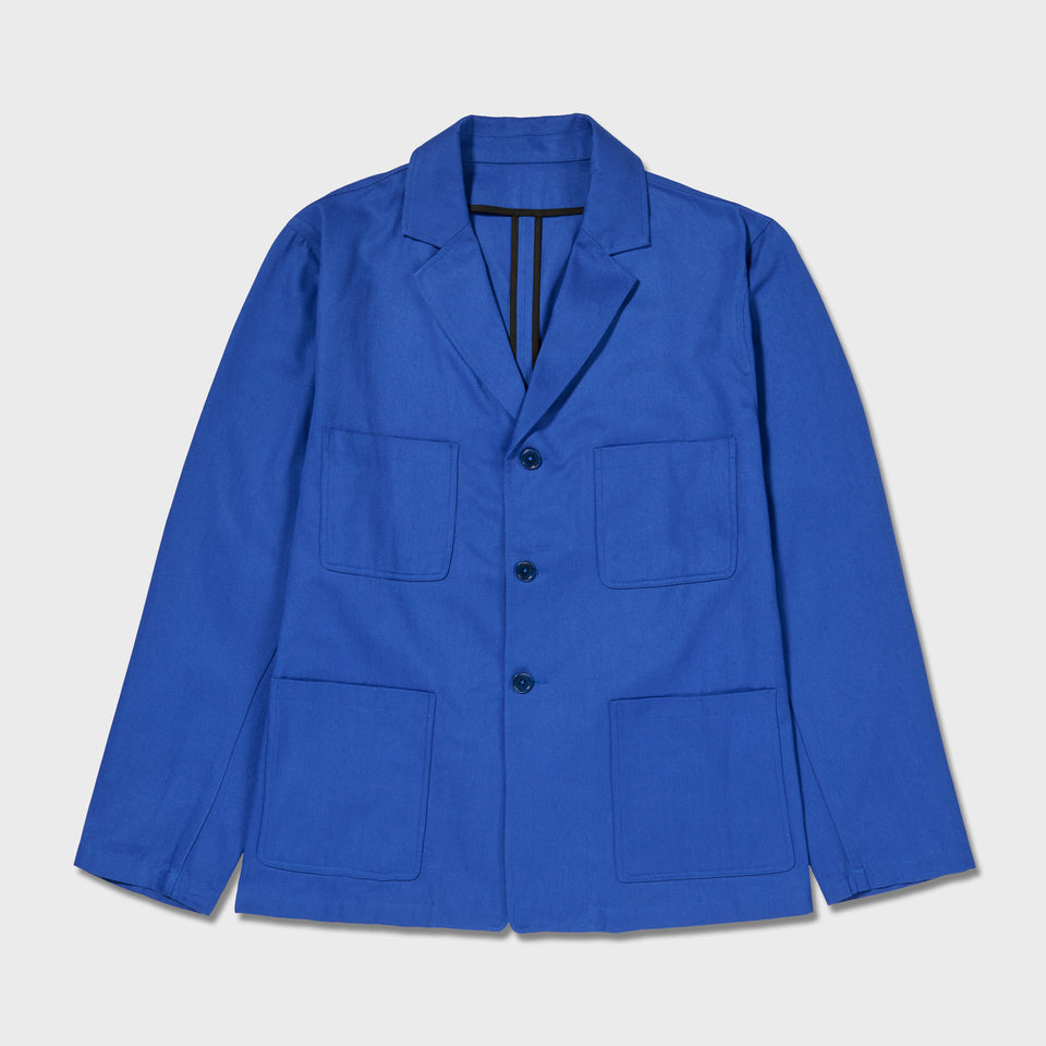 LOT 08: Mens Cobalt Blue Utility Jacket