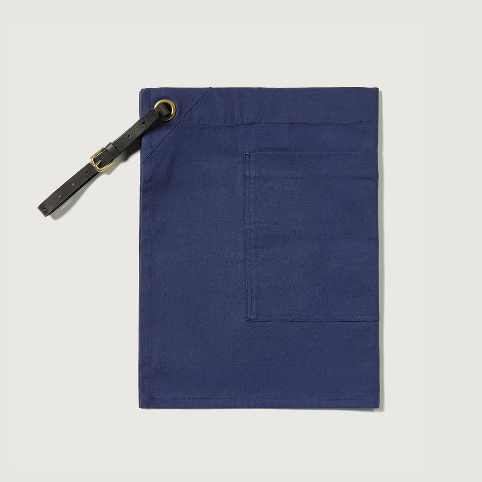 Waist Apron with Pockets and Leather Belt*