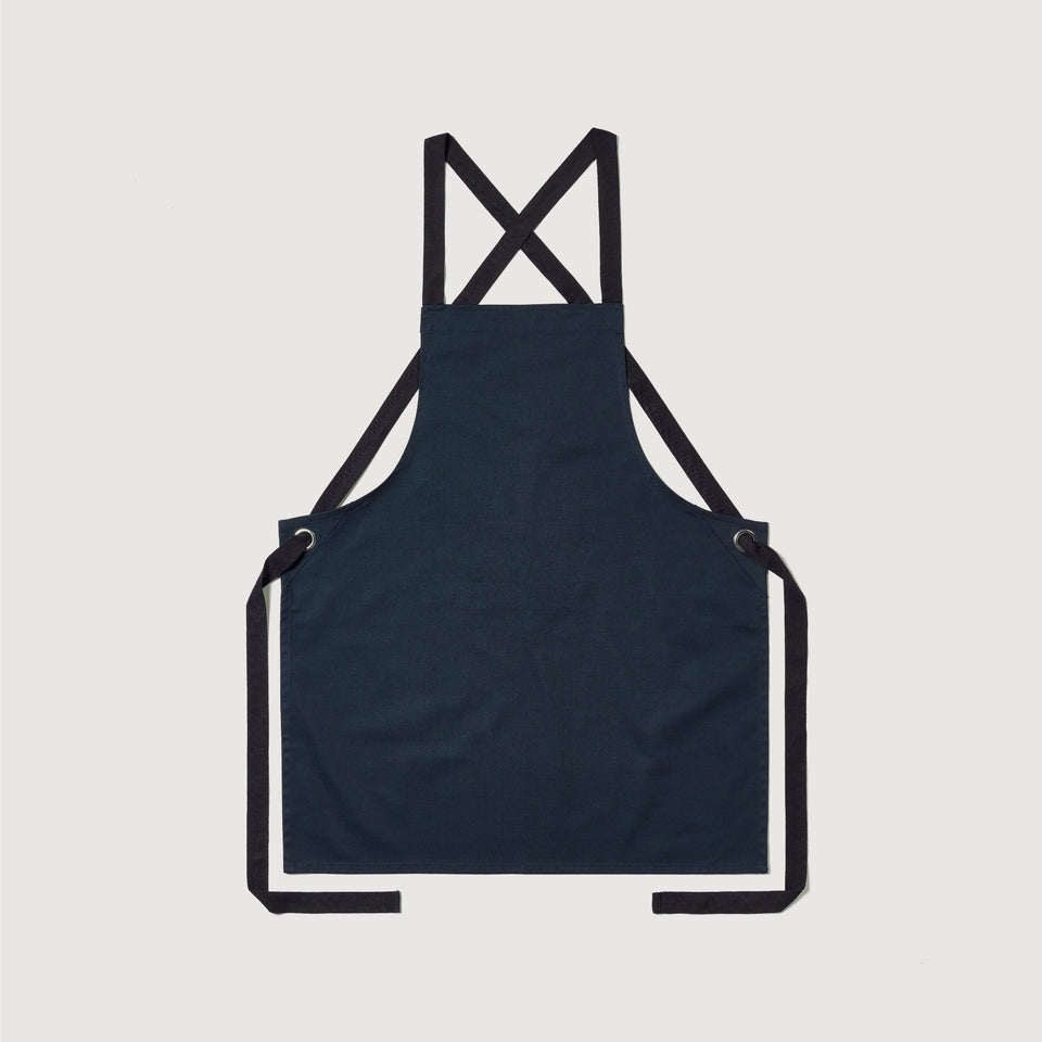 Bib Apron with Cross Back