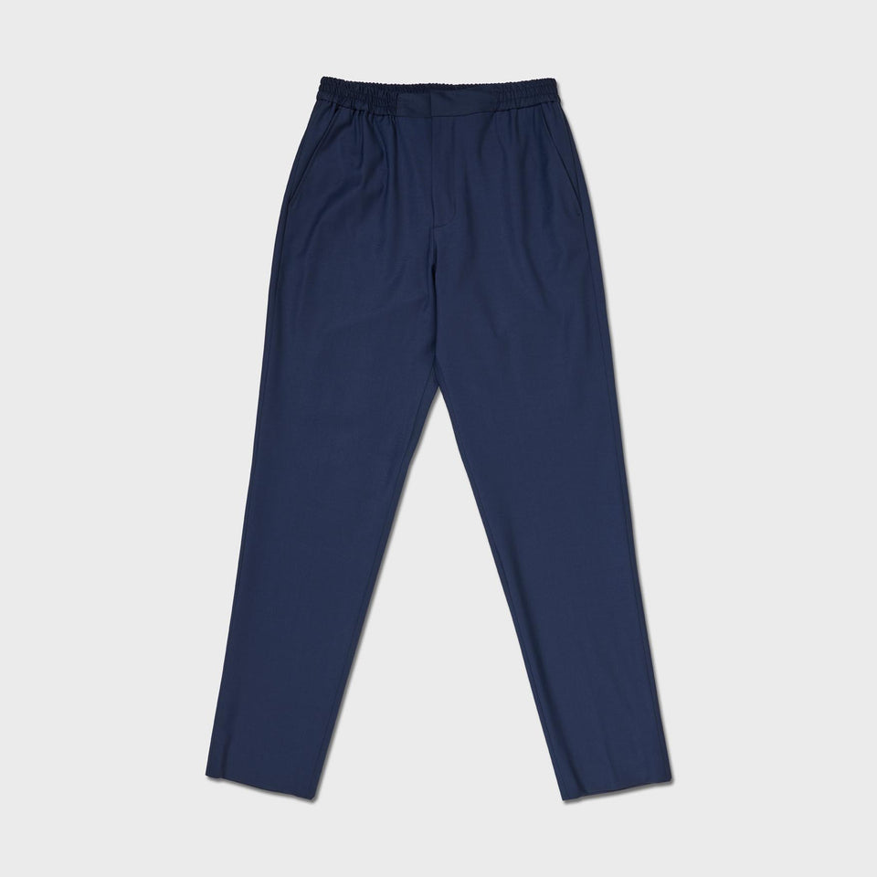 Male Straight Leg Formal Elasticated Waist Trouser