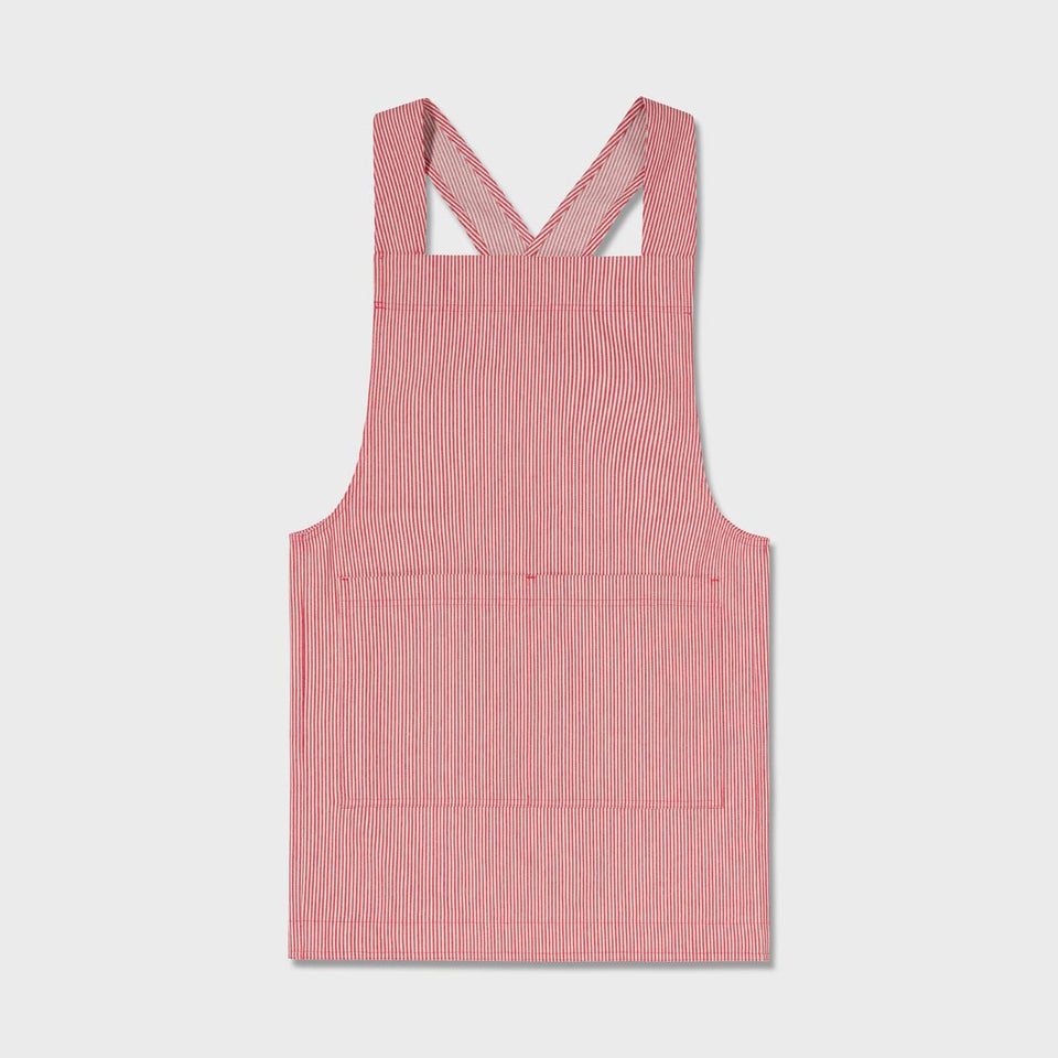 Pinafore with Cross Back & Square Pockets