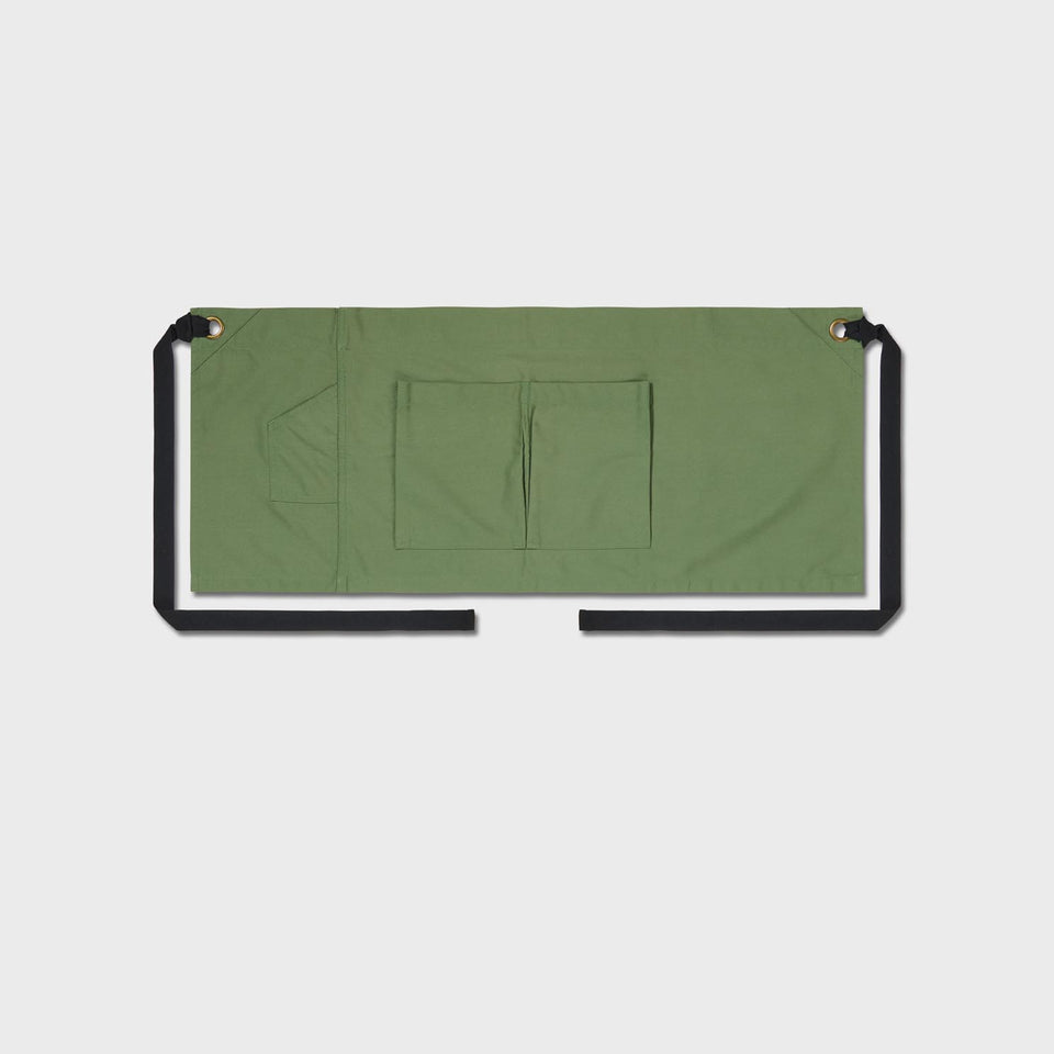 Classic Waist Apron with Pockets | Short